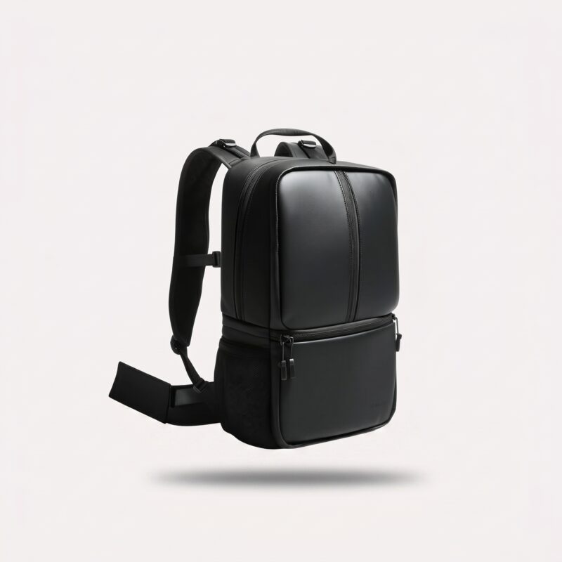 computertaske med polstret rum, flere lynlåsrum og justerbare skulderstropper til daglig transport - Rejse product image