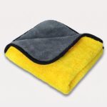 mikrofiber håndklæde til bilen med blød overflade og skånsom aftørring efter bilvask